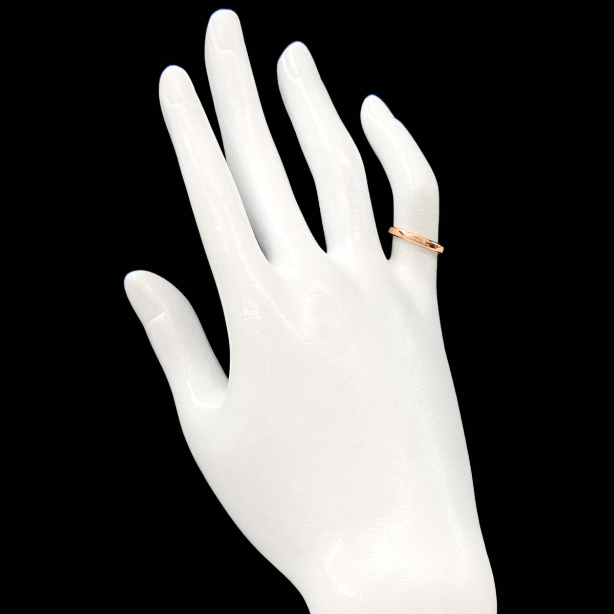 Ring 18K Pink Gold 750 size48 4-4.5(US)