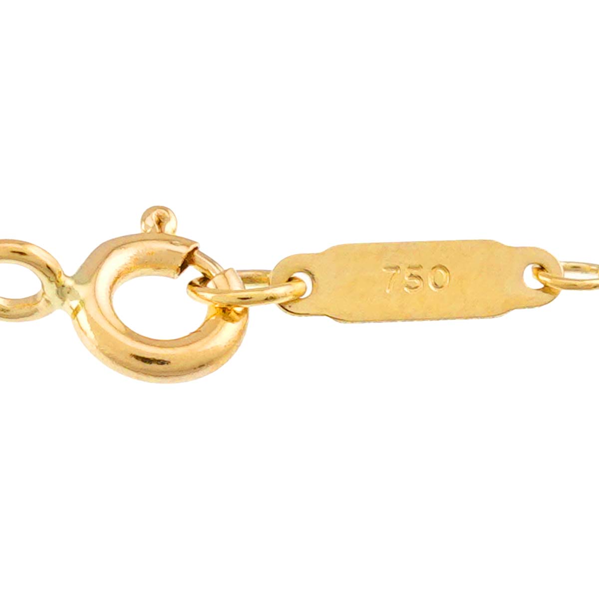 Return to Heart key Necklace 18K Yellow Gold 750