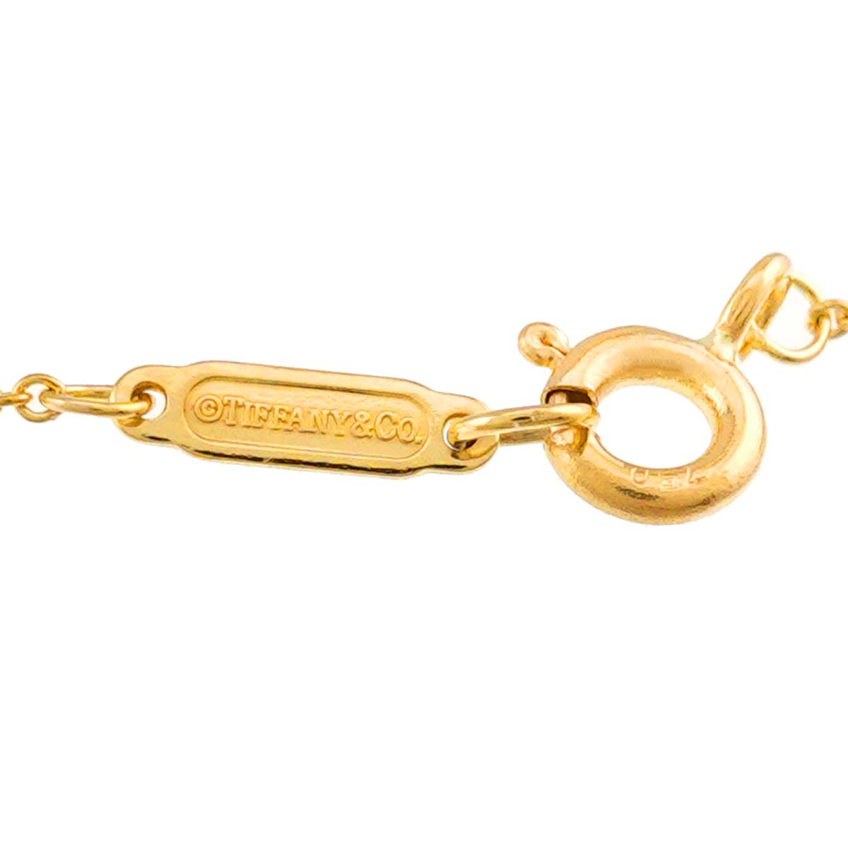 Return to Heart key Necklace 18K Yellow Gold 750