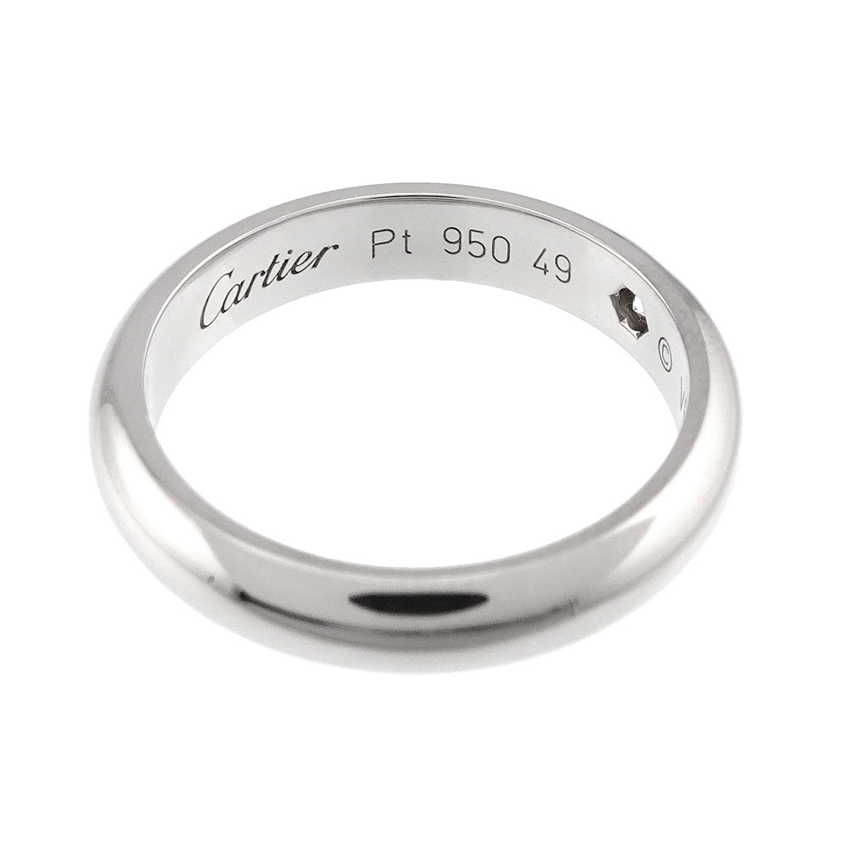 1895 Classic Diamond 1P Ring Pt Platinum size49 4.75-5(US)