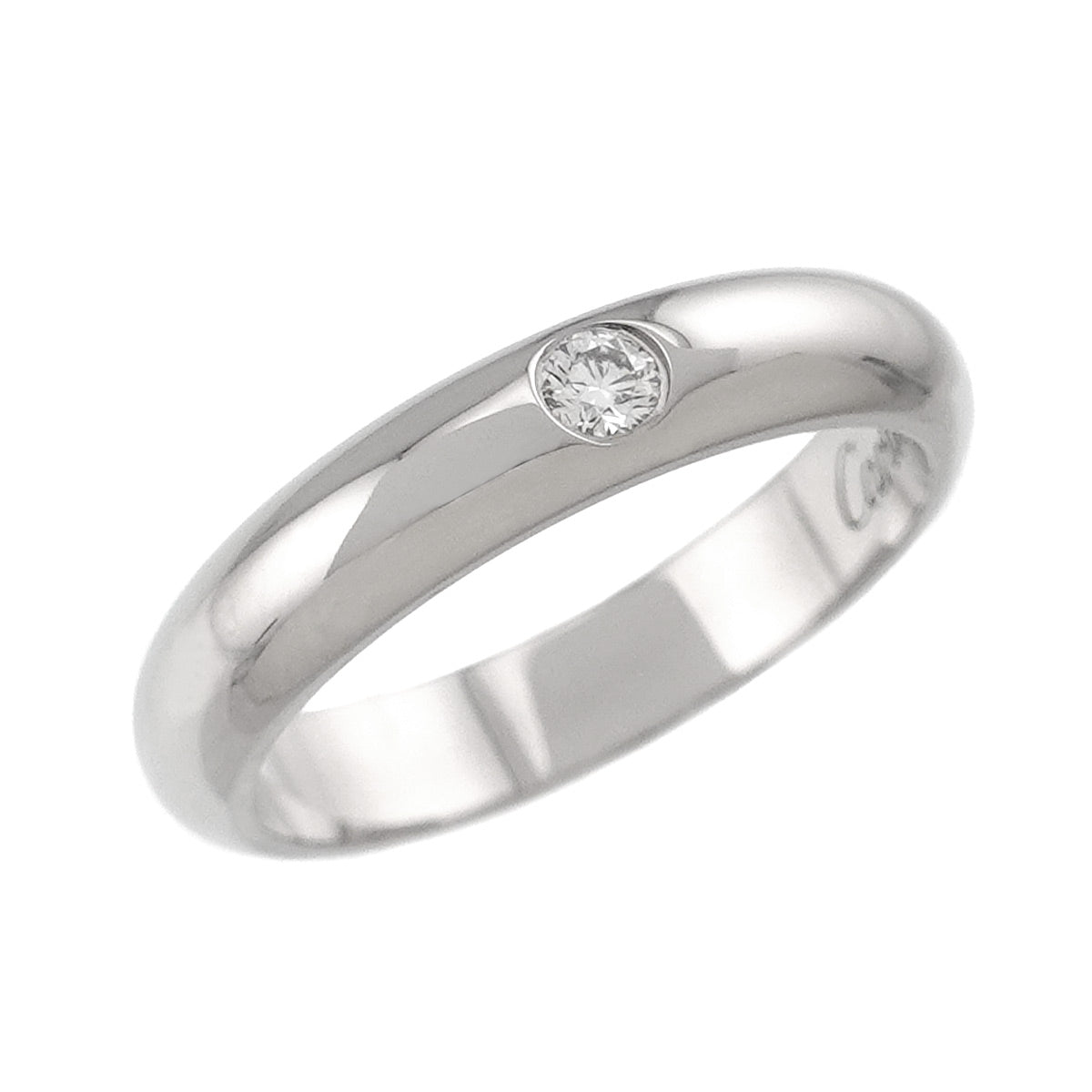 1895 Classic Diamond 1P Ring Pt Platinum size49 4.75-5(US)