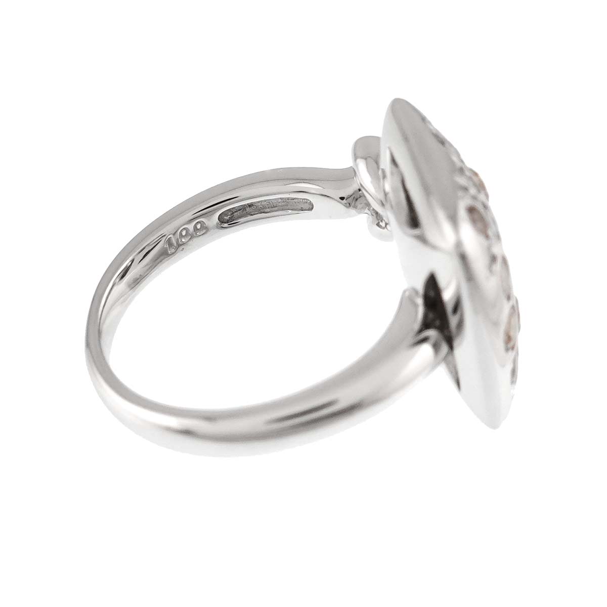 Diamond 1.00ct Ring 18K White Gold size5.5-5.75(US)