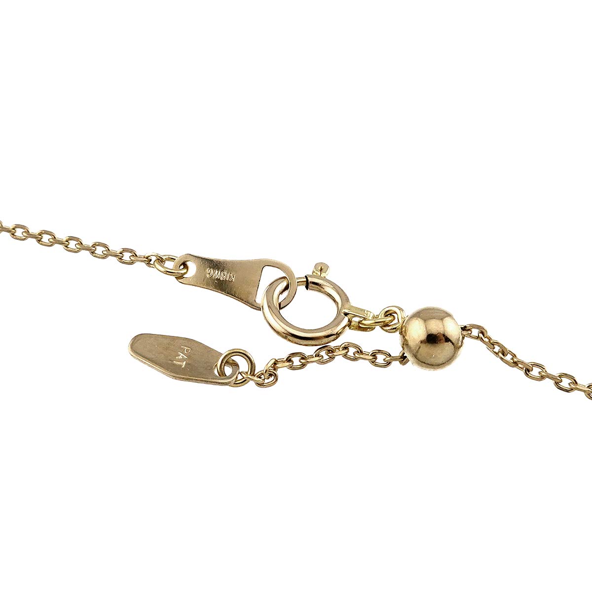 BrownDiamond 1.10ct Necklace 18K Brown Gold 750