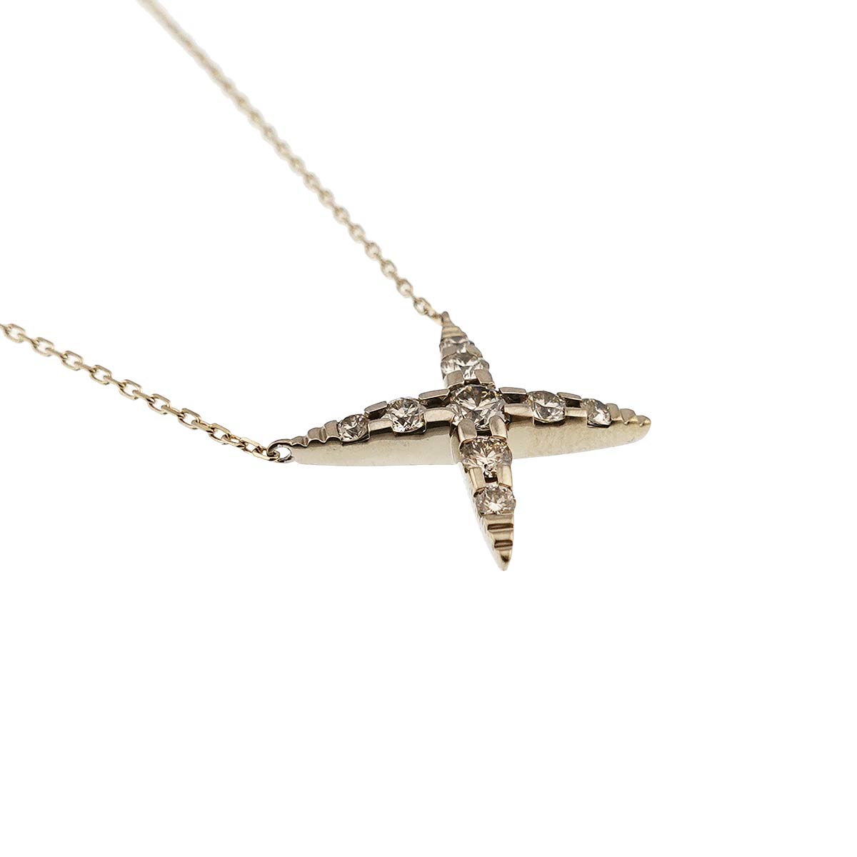 BrownDiamond 0.45ct Necklace 18K Brown Gold 750