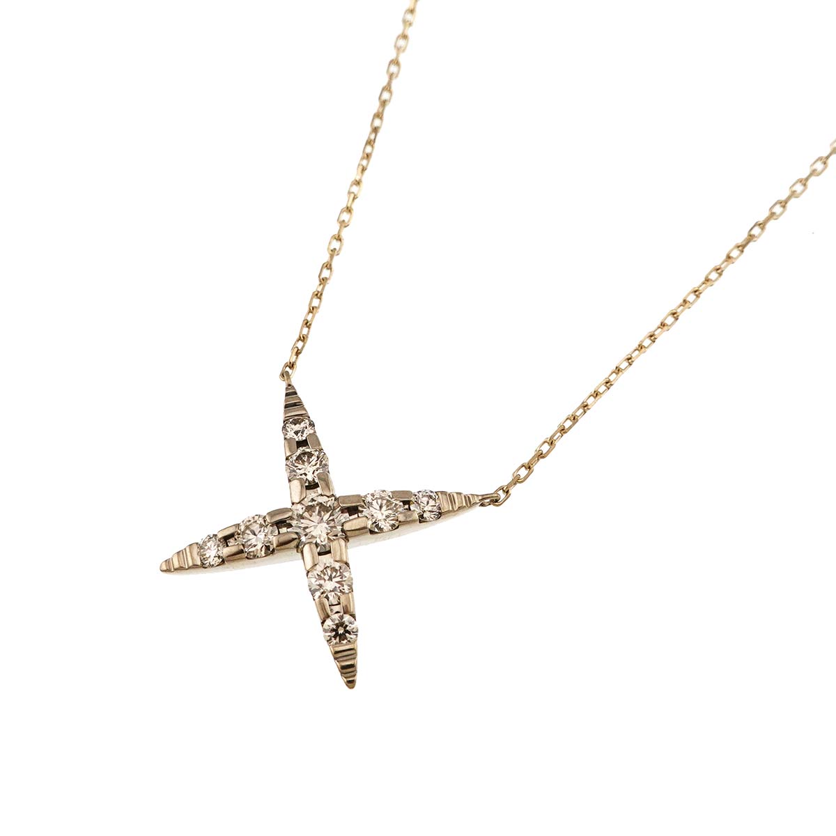 BrownDiamond 0.45ct Necklace 18K Brown Gold 750
