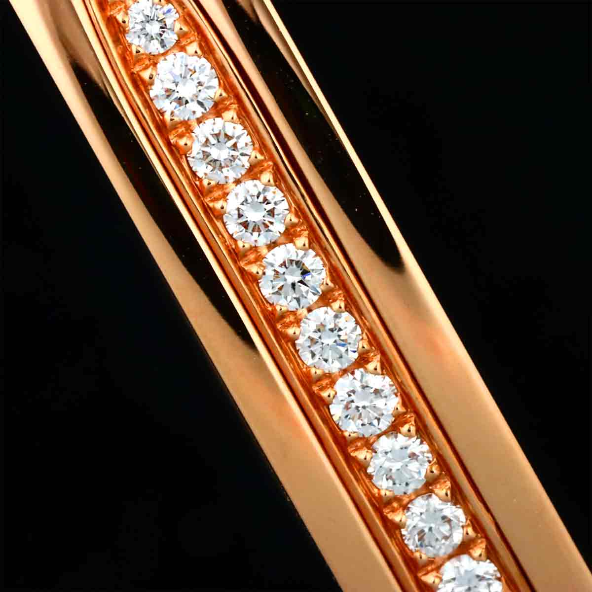 B-zero1 Classic Diamond Bangle Bracelet 18K PG 750 size M