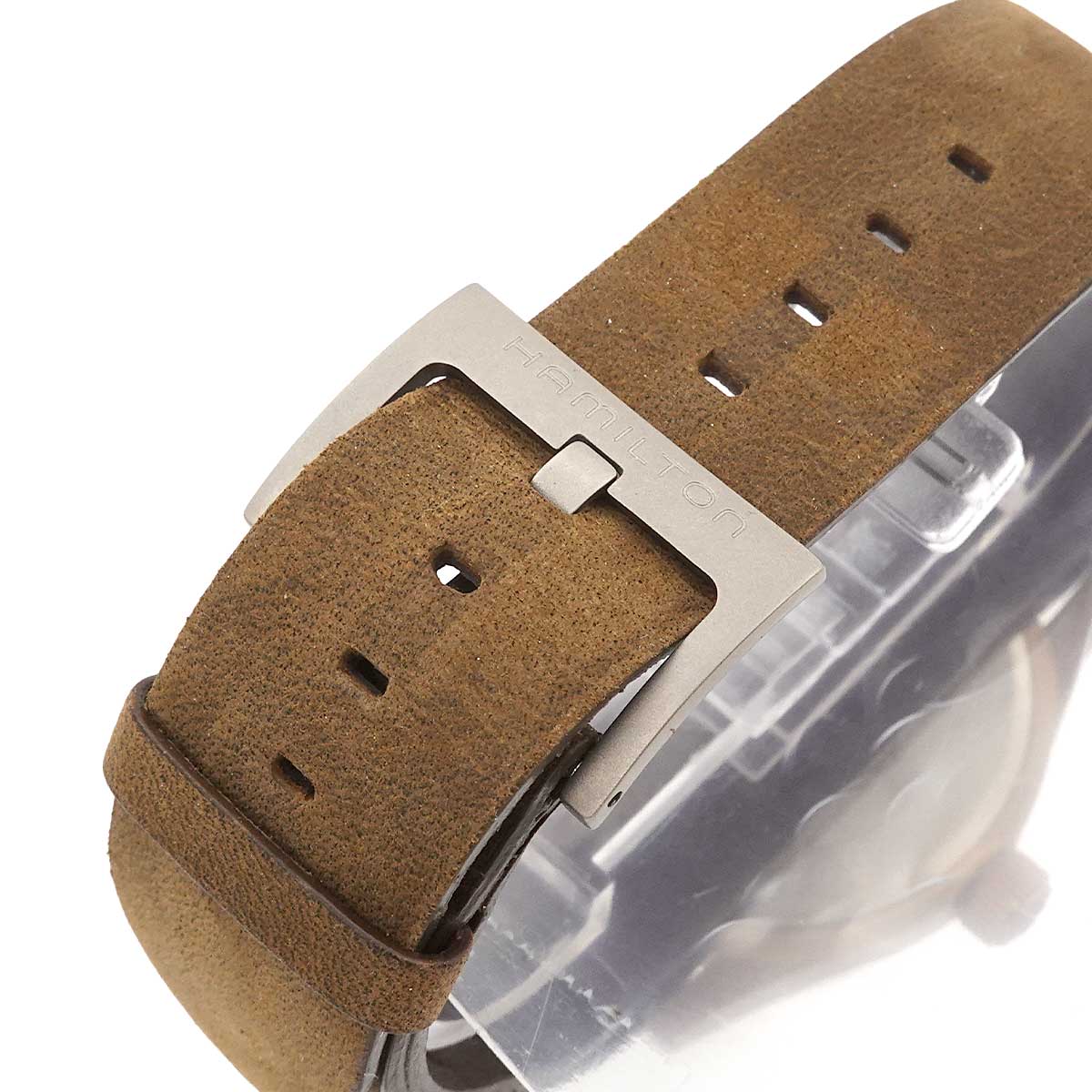 Khaki H694590 Hand Winding White Dial Mens Watch