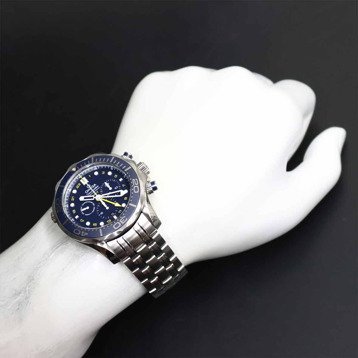 Seamaster 300 Co-Axial 212 30 44 52 03 001 Blue Dial Watch