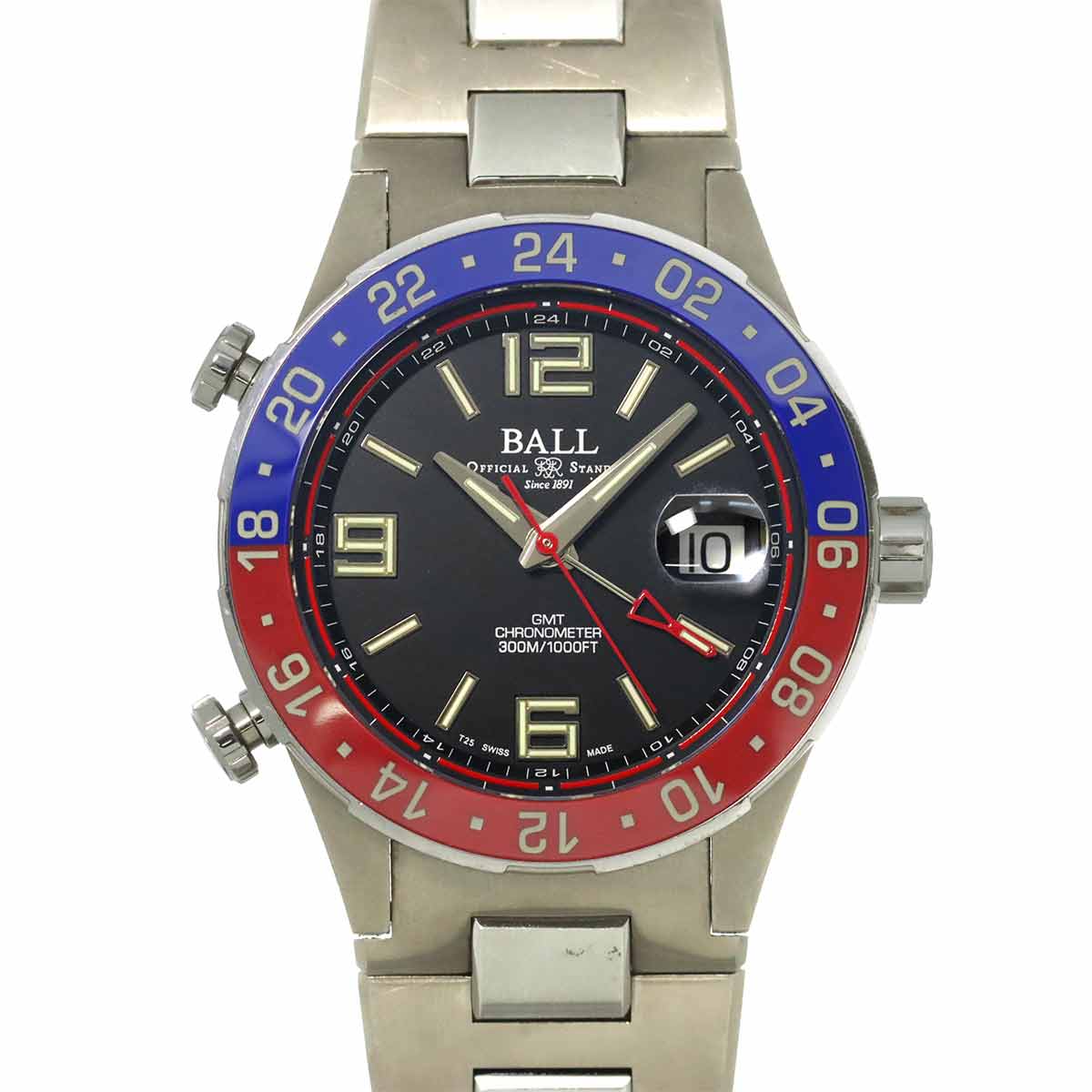 Roadmaster Pilot GMT DG3038A Date Automatic Mens Watch