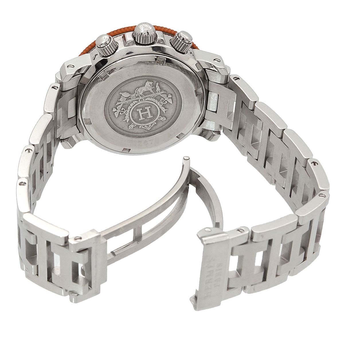 Clipper Diver CL2.316 Quartz Date Orange Dial Ladies Watch