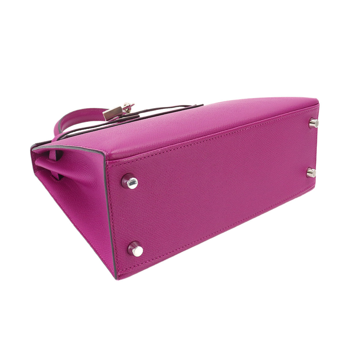 Kelly 25 2way Hand Shoulder Bag Veau Epsom Rose purpl