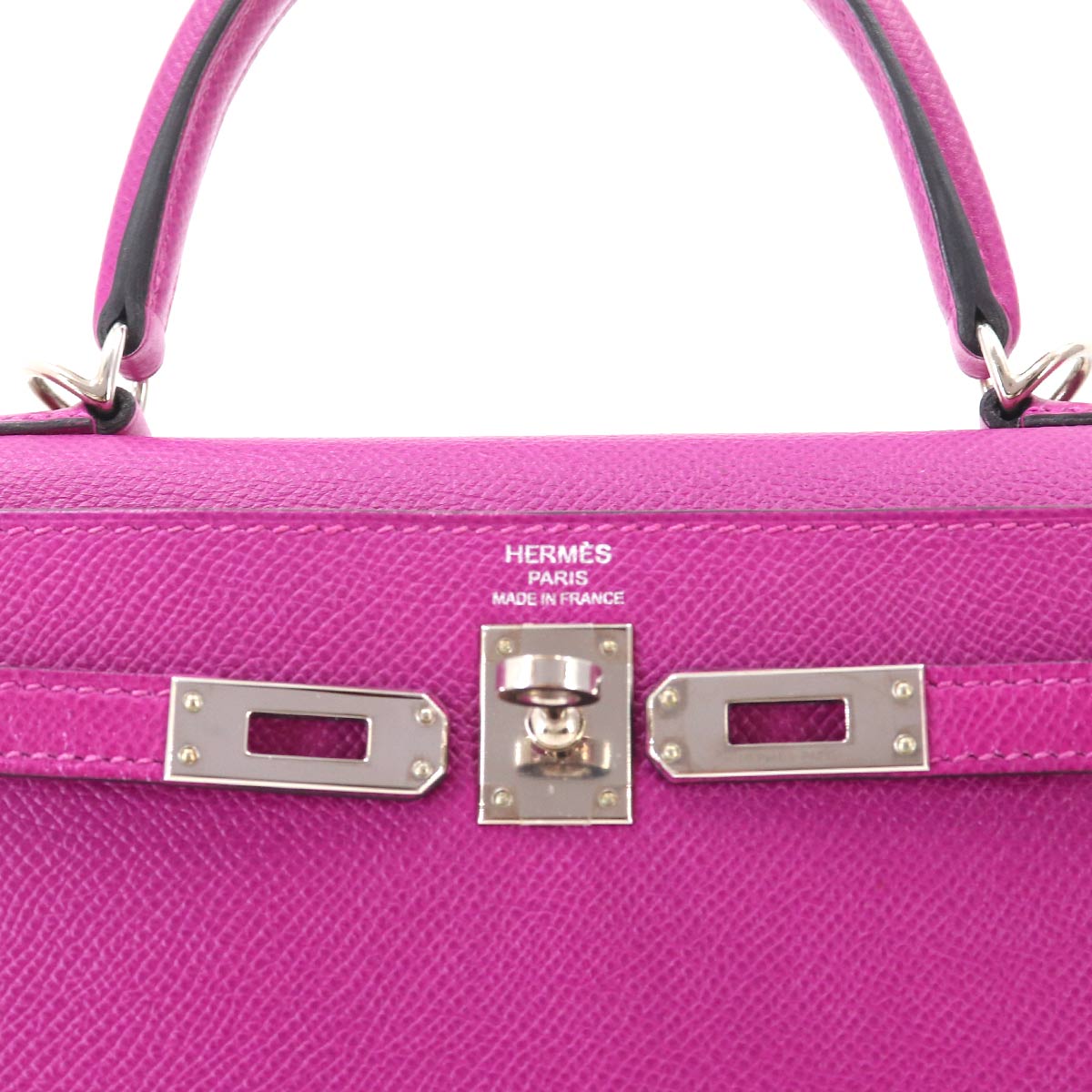 Kelly 25 2way Hand Shoulder Bag Veau Epsom Rose purpl