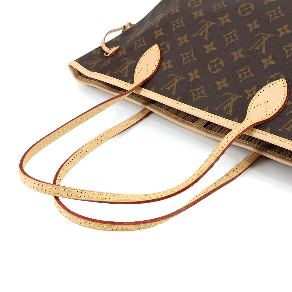 Monogram Neverfull MM Tote Bag Beige M46975 Purse