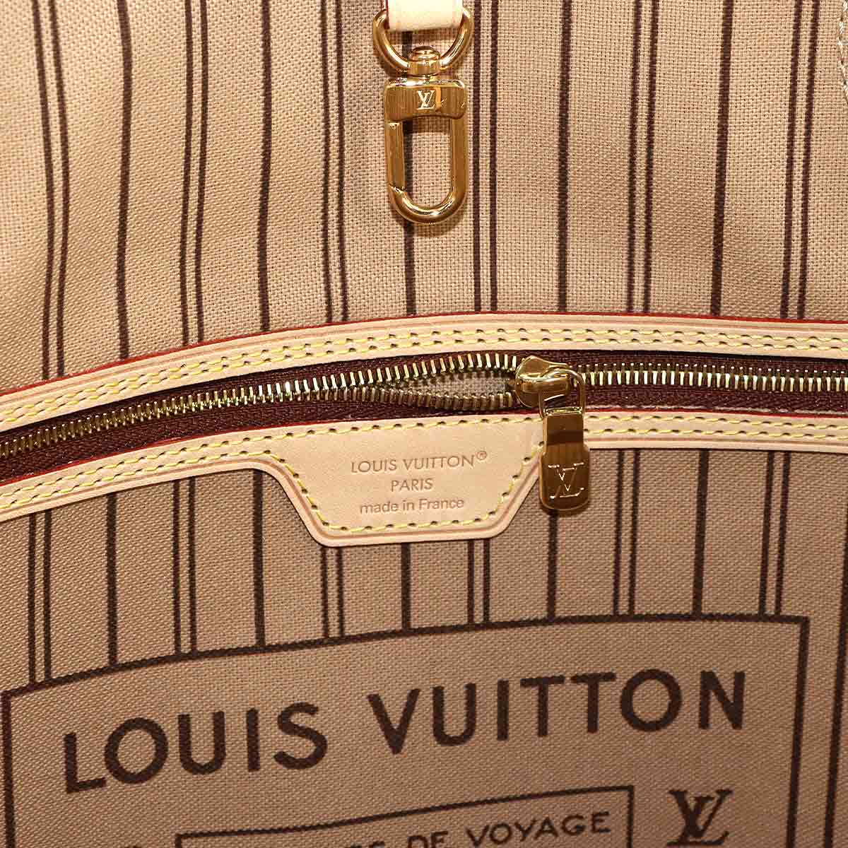 Monogram Neverfull MM Tote Bag Beige M46975 Purse