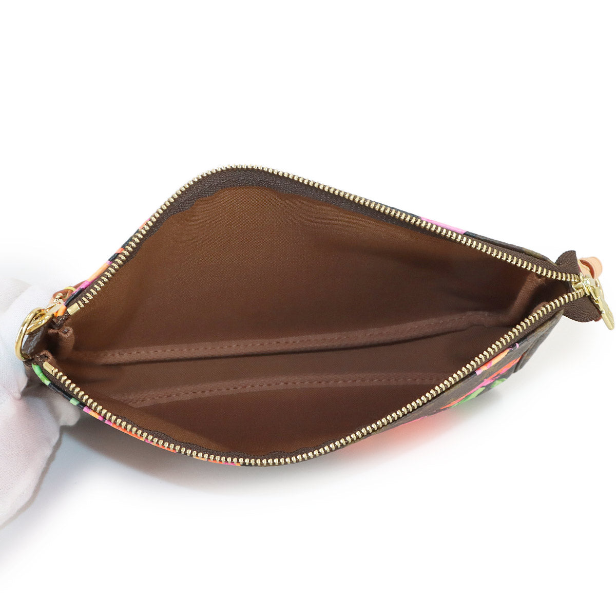 Monogram Rose Pochette Accessoires Hand Bag M48615