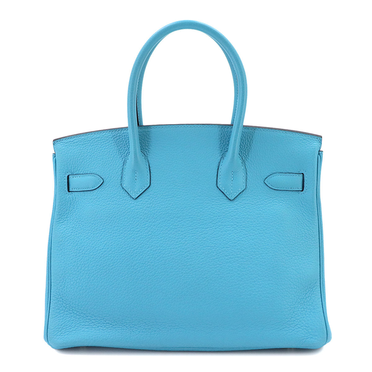 Birkin 30 Togo leather Bleu du nord Hand Bag Purse