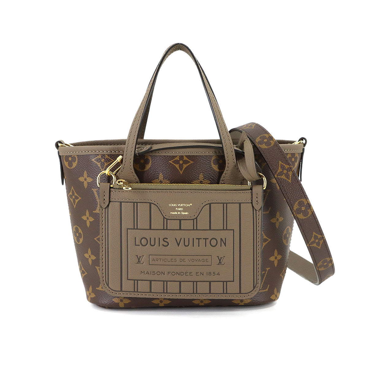 Neverfull Inside Out BB Hand Shoulder Bag M28349