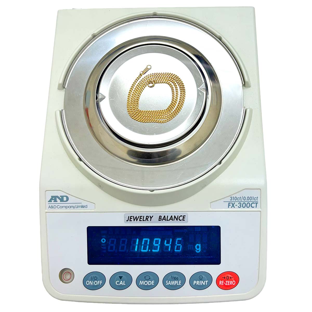 Kihei chain Necklace 18K YG 750