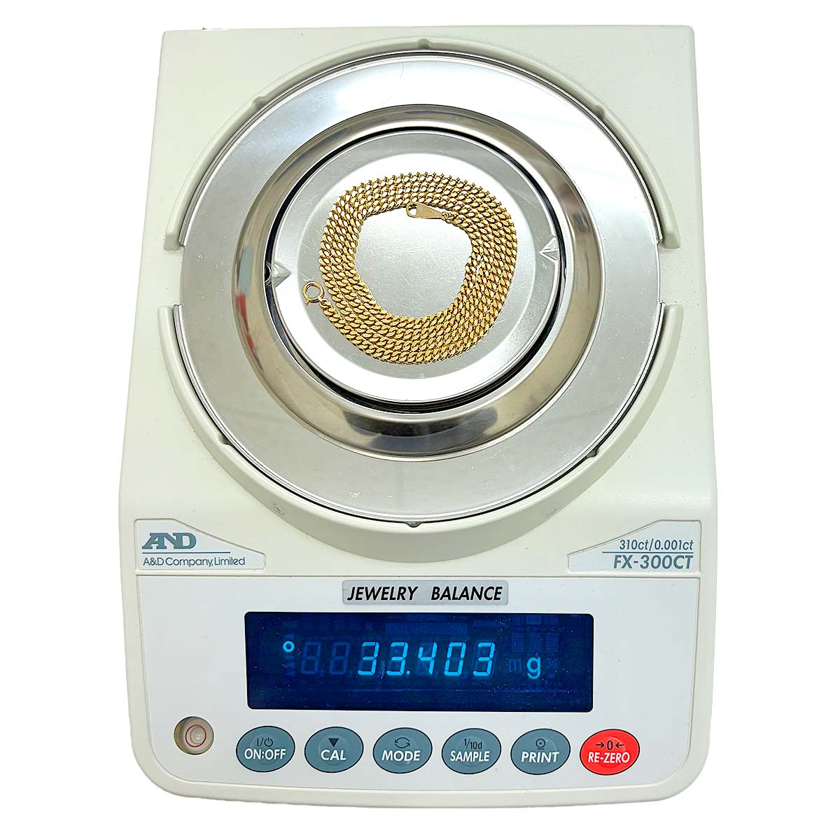 Kihei chain Necklace 18K YG 750