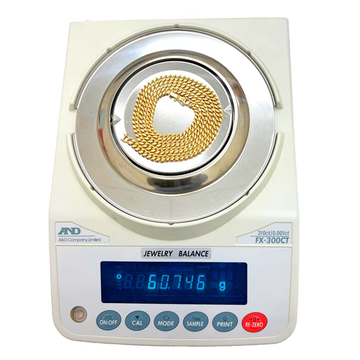 Kihei chain Necklace 18K YG 750