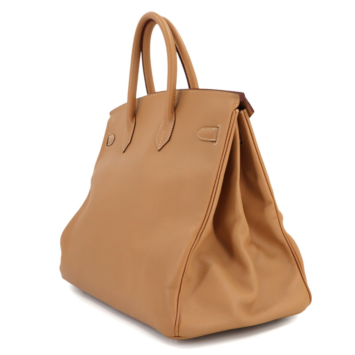 Birkin 40 Hand Bag Couchevel Epsom Natural Purse