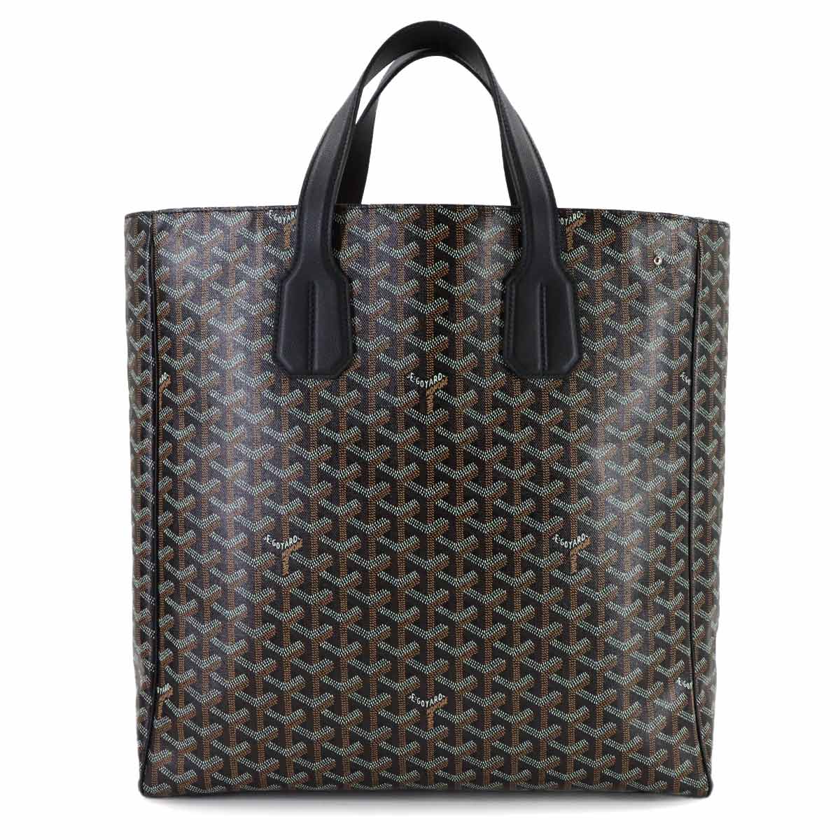 Voltaire Tote Bag PVC Leather Black Purse