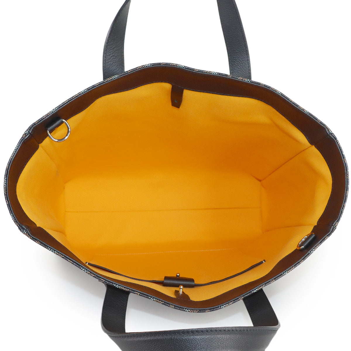 Voltaire Tote Bag PVC Leather Black Purse