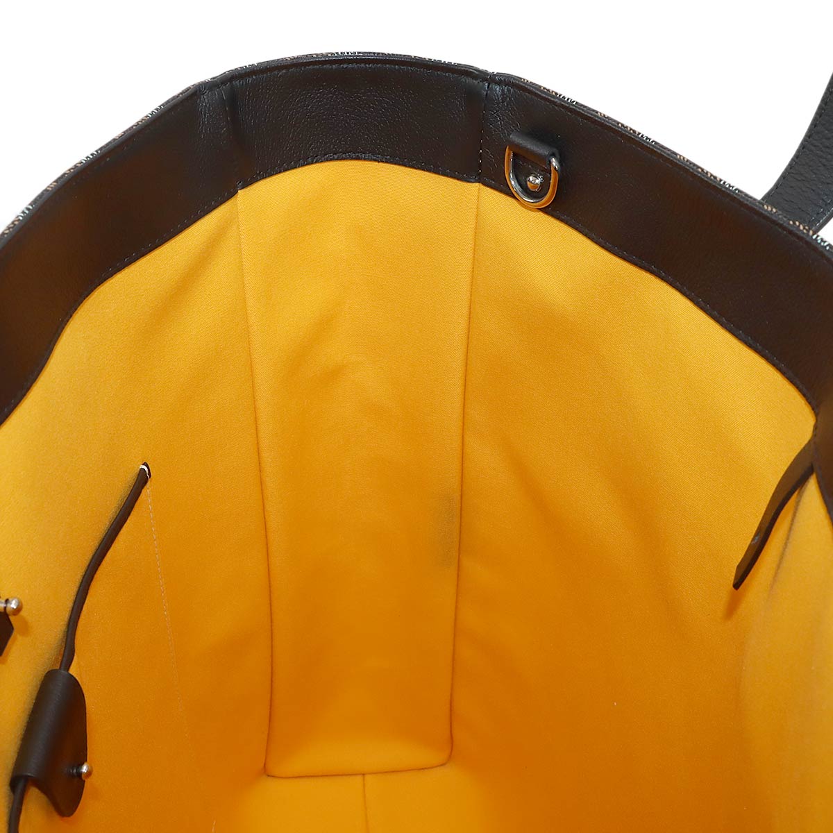 Voltaire Tote Bag PVC Leather Black Purse