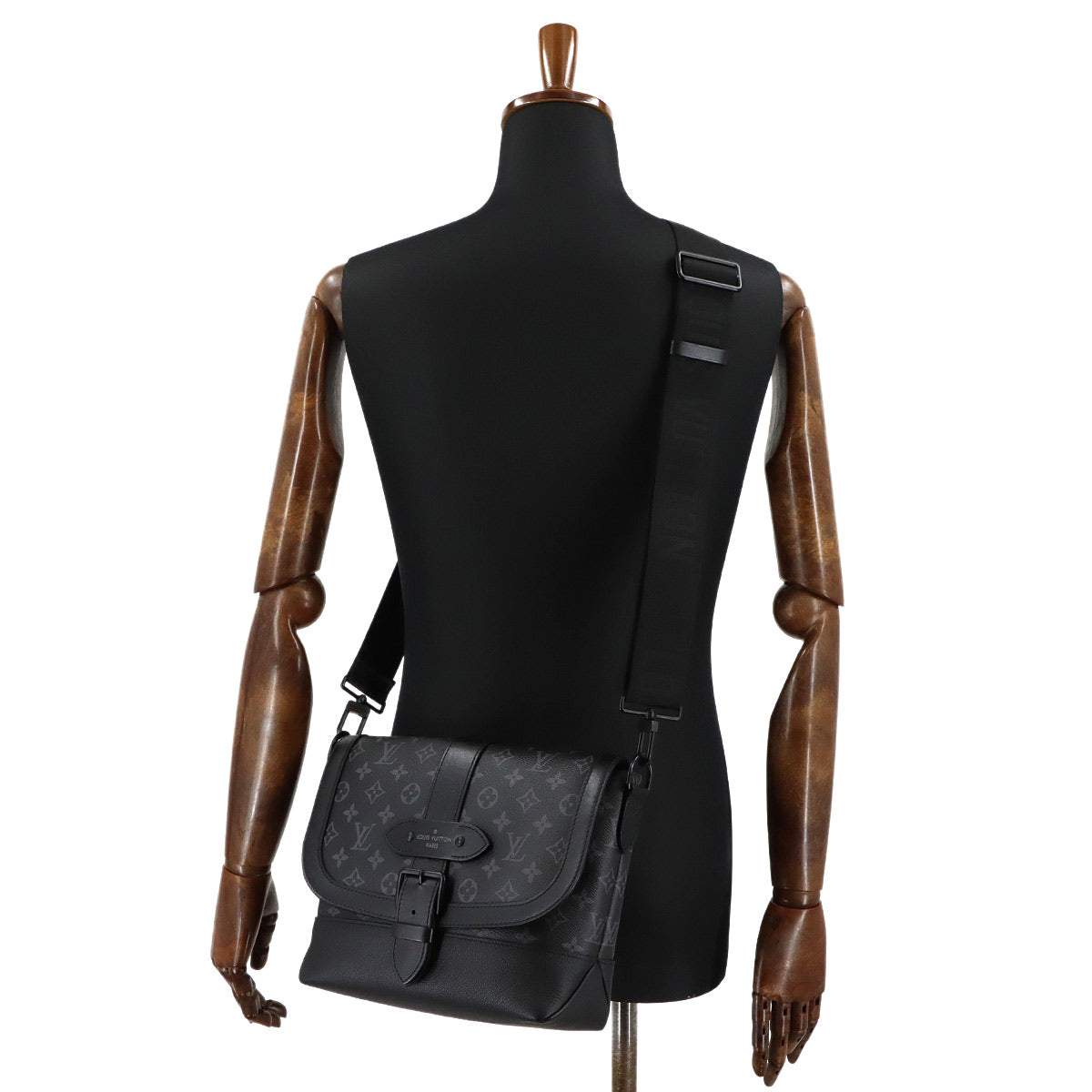 Monogram Eclipse Saumur Messenger Shoulder Bag M45911