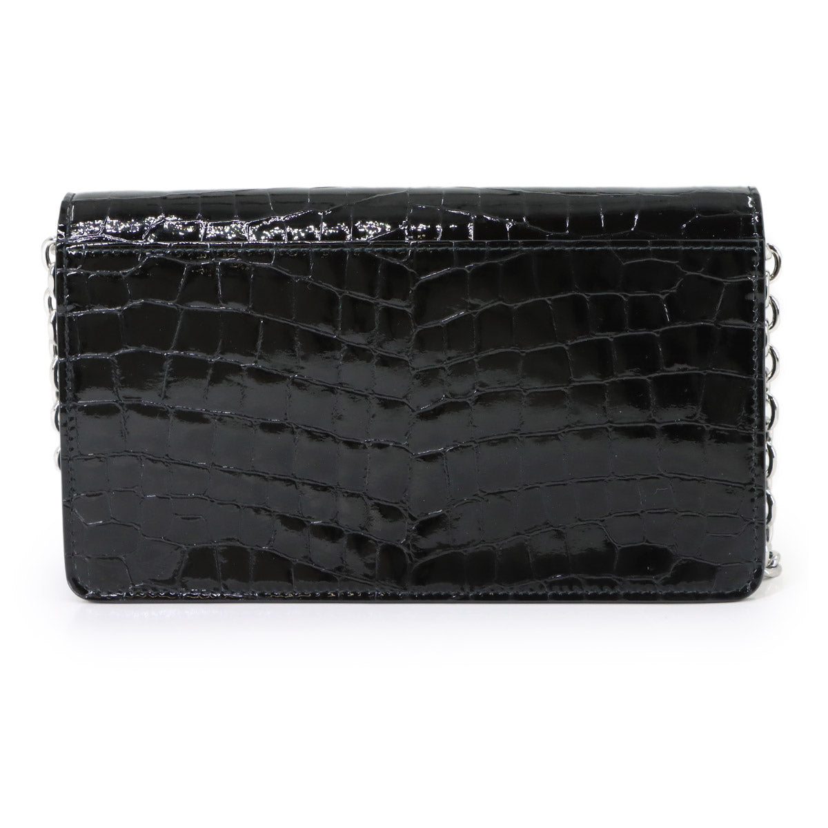 Chain Wallet Leather Black S56UI0147