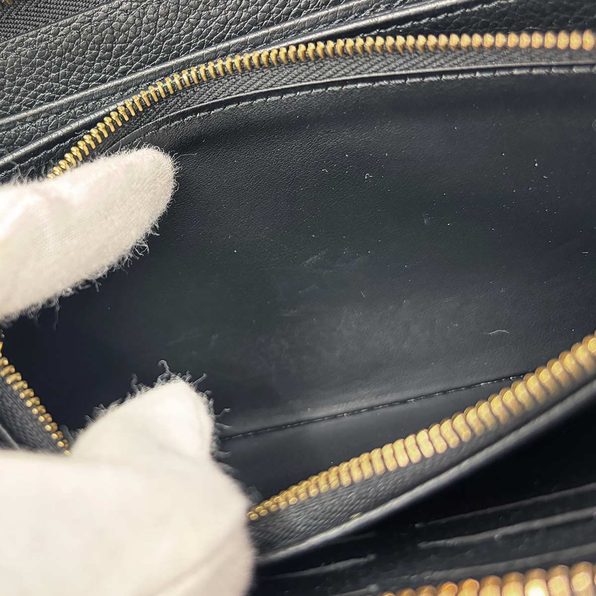 Monogram Empreinte Zippy Wallet Leather Noir M61864