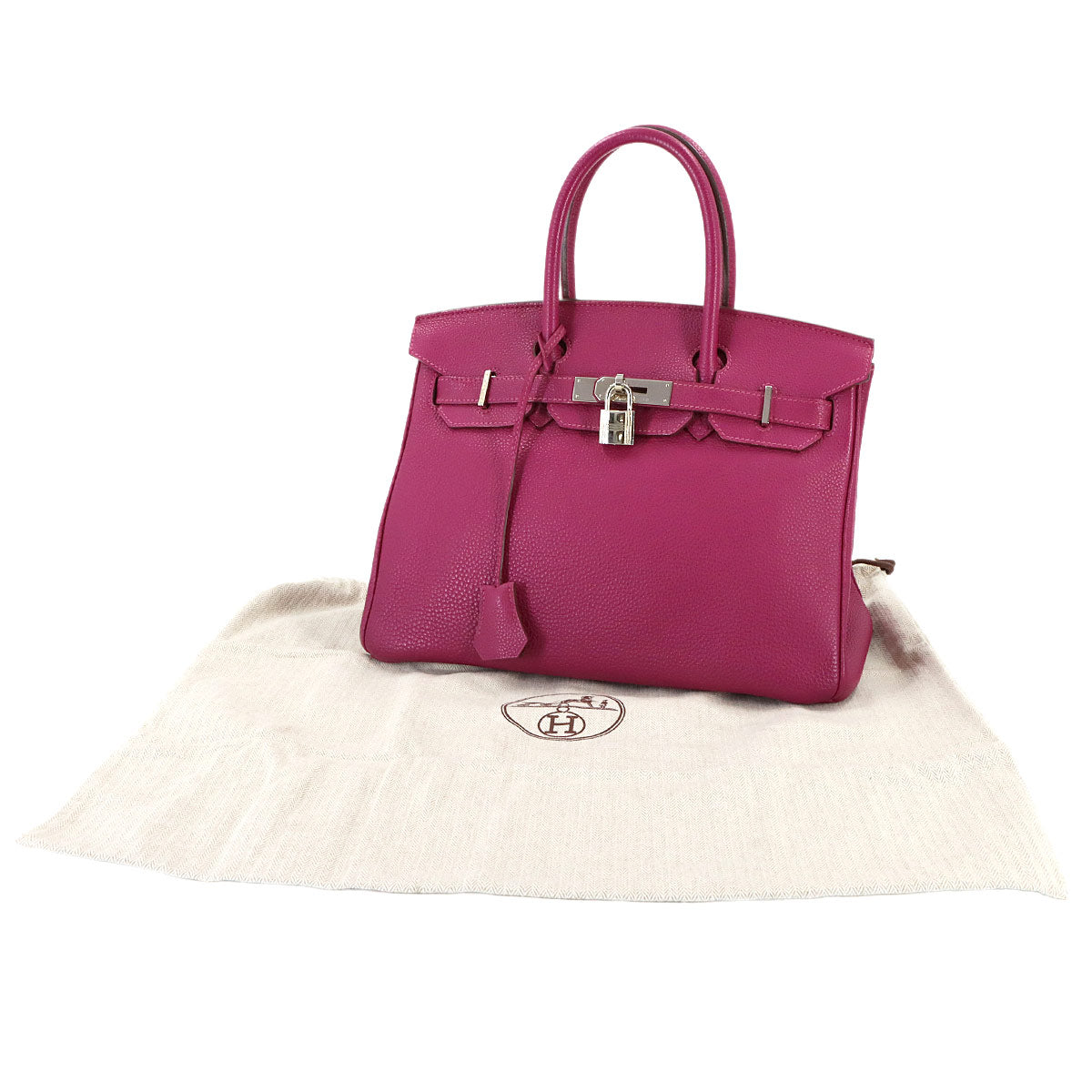 Birkin 30 Togo Leather Tosca Hand Bag Purse