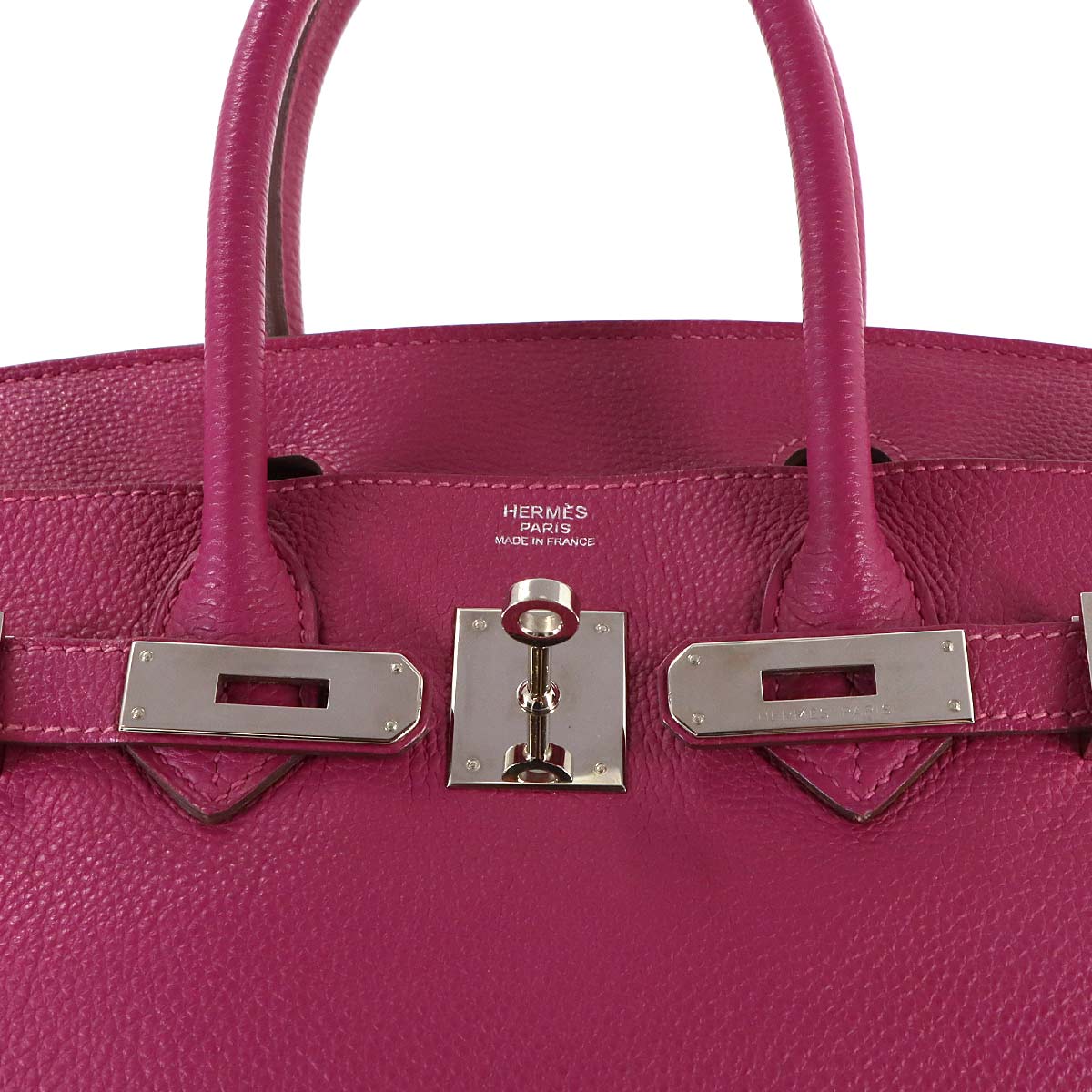Birkin 30 Togo Leather Tosca Hand Bag Purse