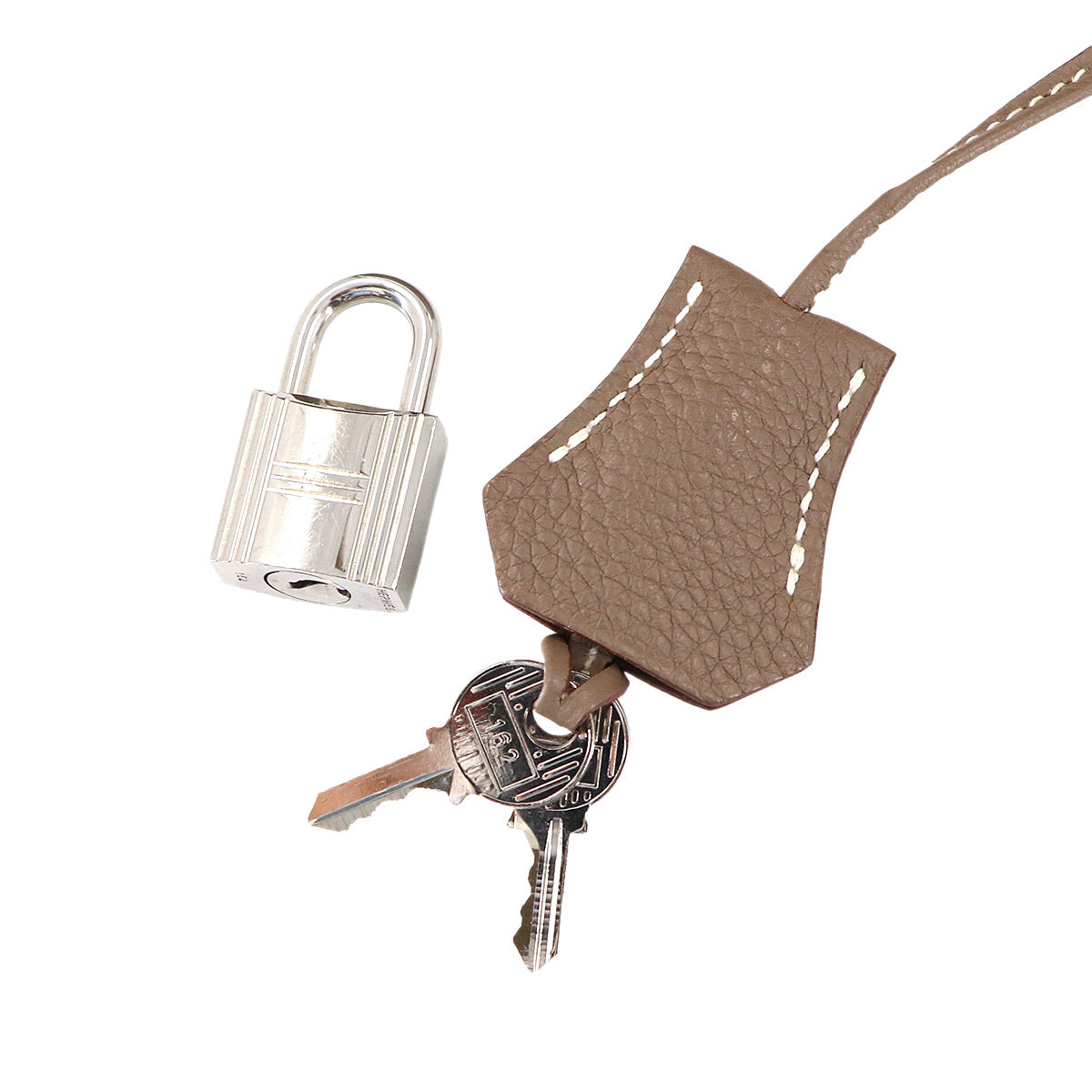 Birkin 40 Togo Etoupe Hand Bag Beige Leather Purse