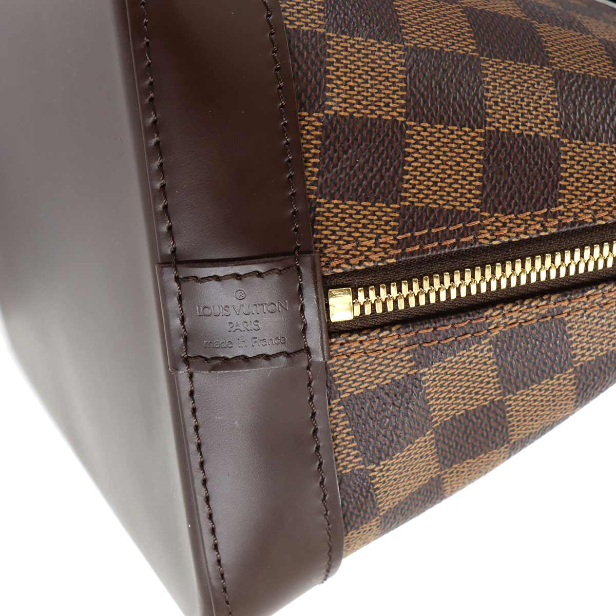 Damier Alma PM Hand Bag Ebene Brown N51131 Purse