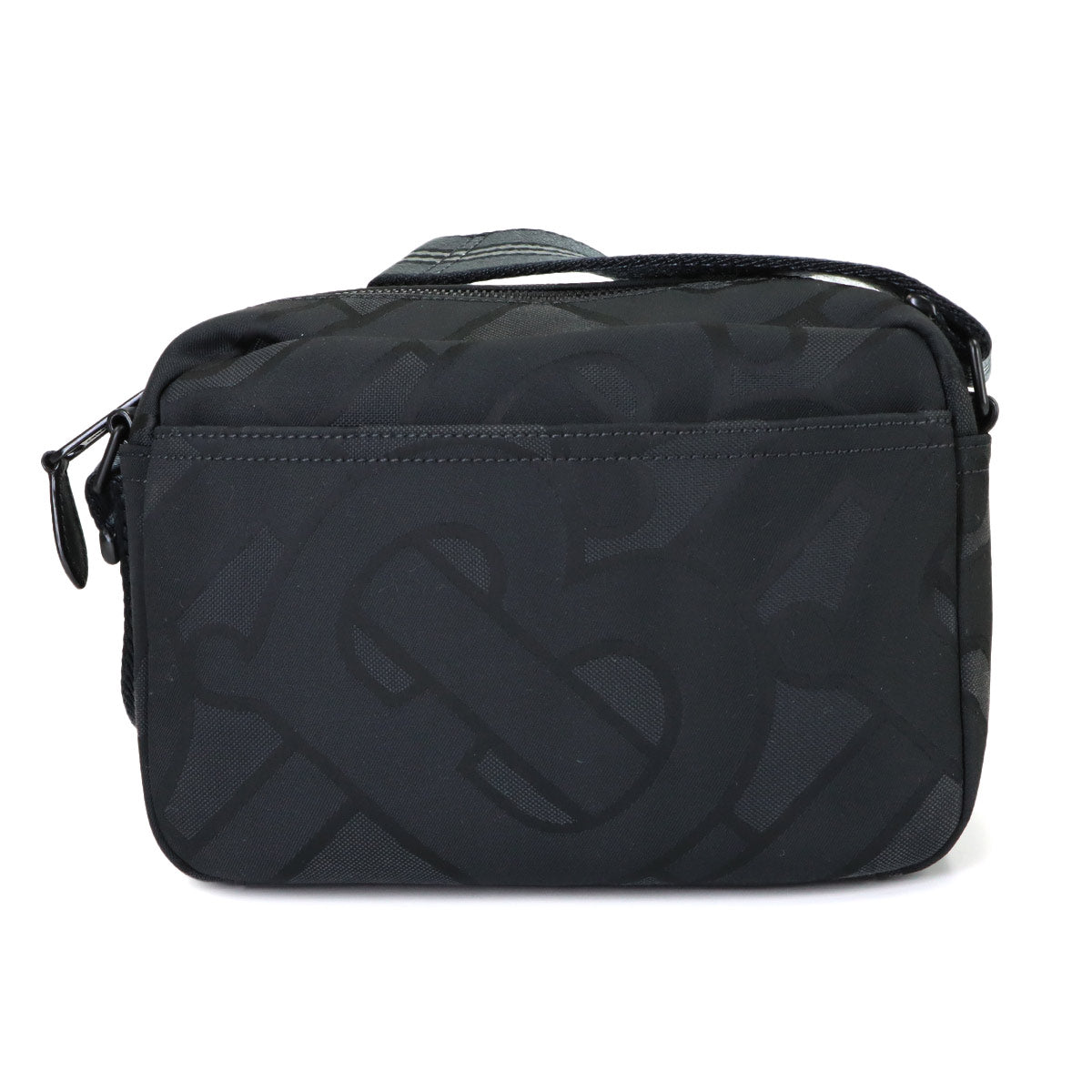 TB Monogram Paddy Shoulder Bag Canvas Black Gray 8029989
