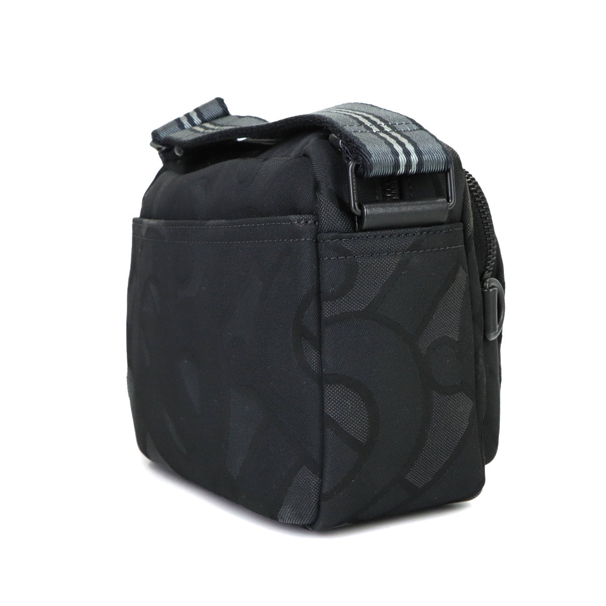 TB Monogram Paddy Shoulder Bag Canvas Black Gray 8029989