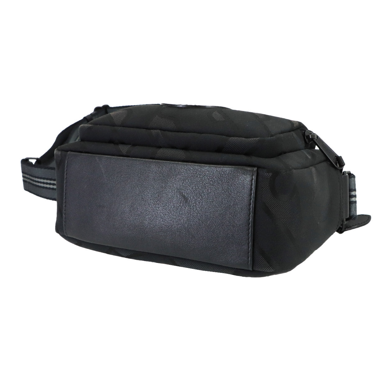 TB Monogram Paddy Shoulder Bag Canvas Black Gray 8029989