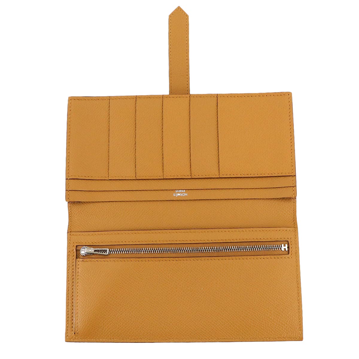 Bearn Souffle Long Wallet Veau Epsom Sesami Purse