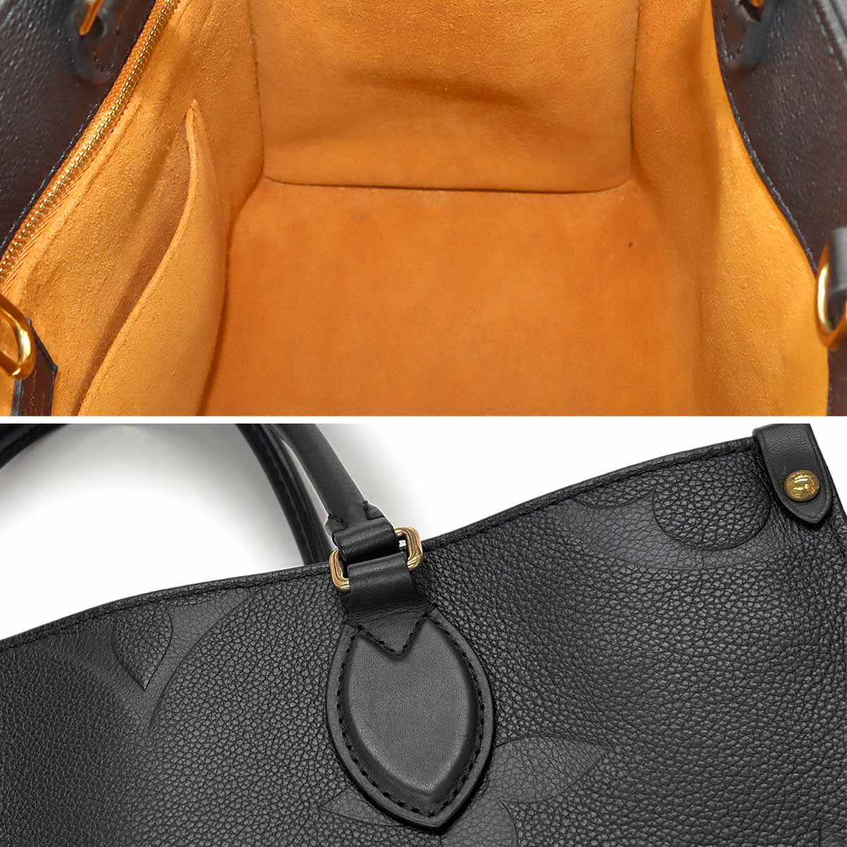 Monogram Empreinte Onthego MM Tote Shoulder Bag M45595