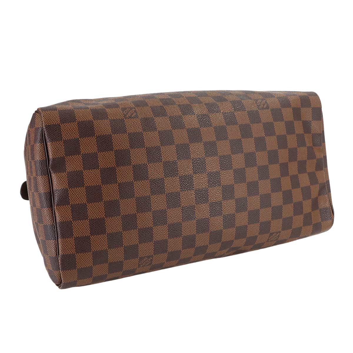 Damier Speedy 35 Hand Bag Ebene N41363 Brown Purse