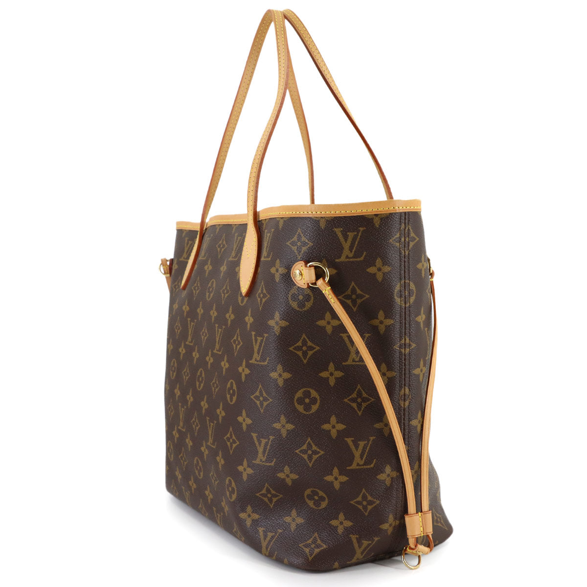 Monogram Neverfull MM Tote Bag Brown Beige M40156 Purse