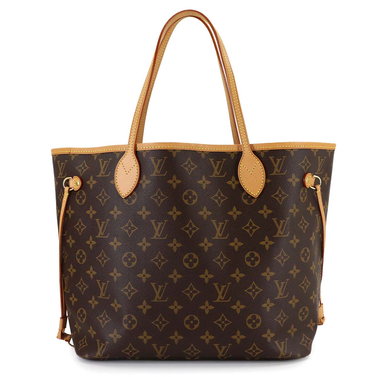 Monogram Neverfull MM Tote Bag Brown Beige M40156 Purse