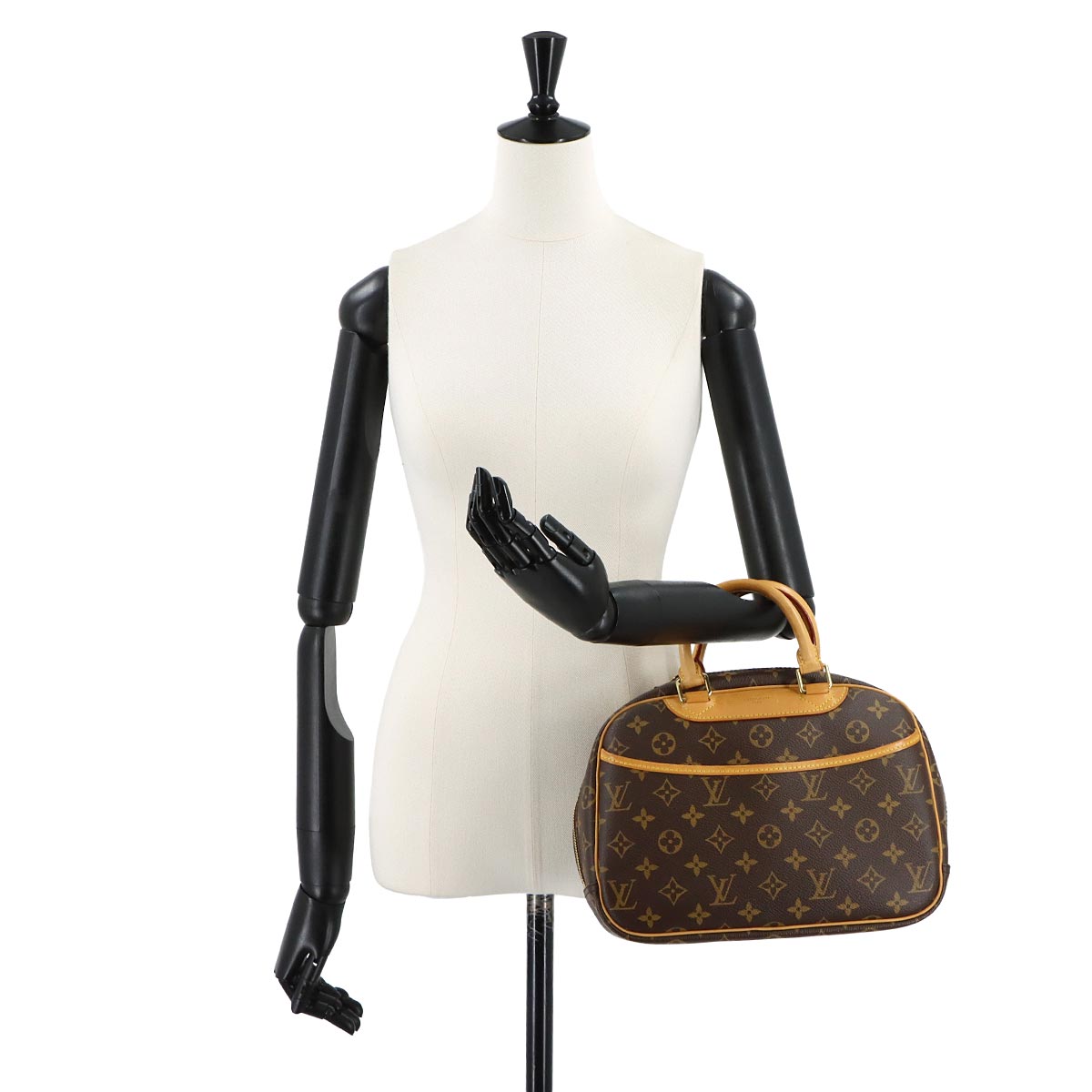 Monogram Trouville Hand Bag Brown M42228 Purse