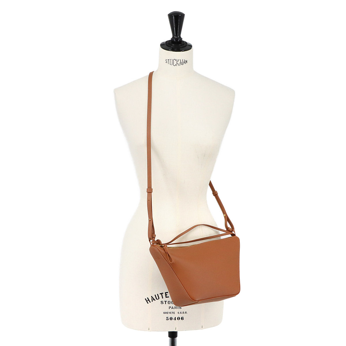Hammock Hobo Bag Shoulder Bag Mini Leather Tan Brown A538G13X01