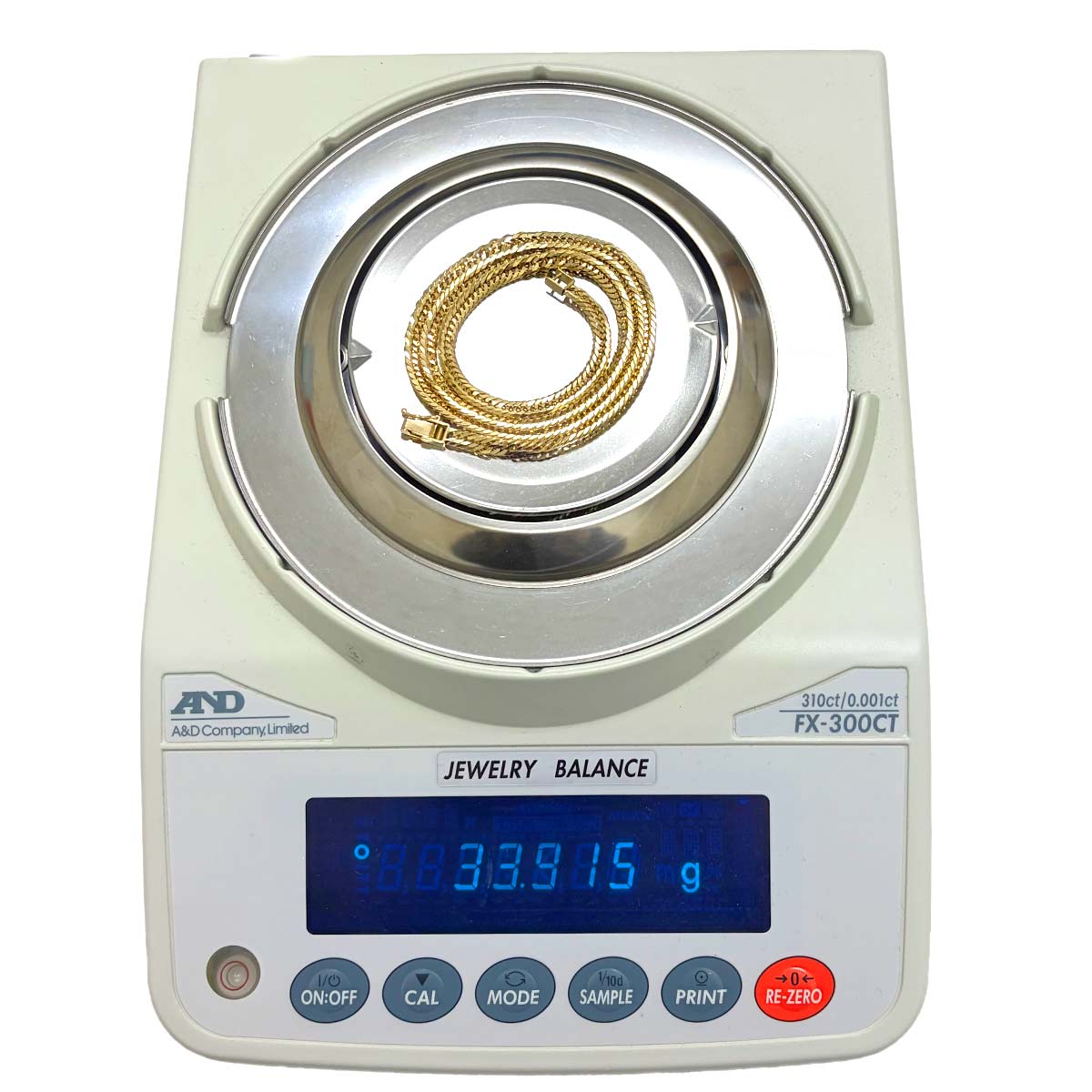 Kihei chain Necklace 18K YG 750