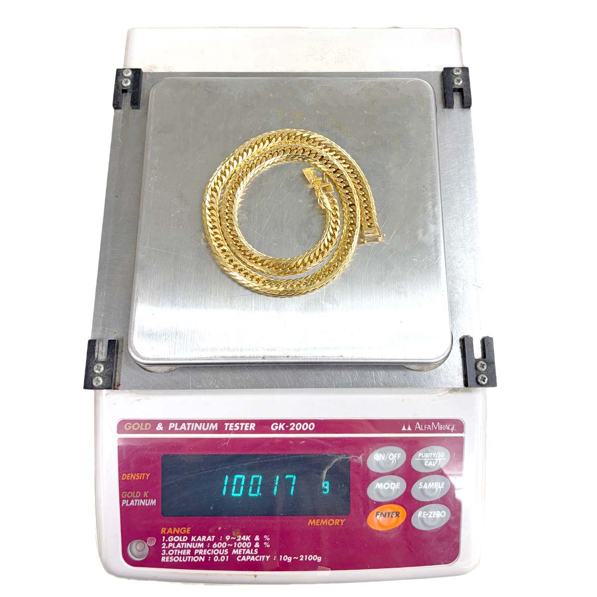 Kihei chain Necklace 18K YG 750