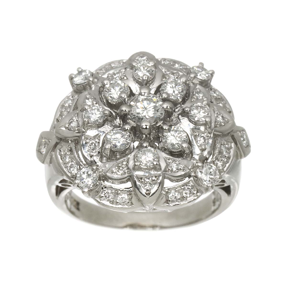 Diamond 1.06ct Ring Pt Platinum size5.5-5.75(US)