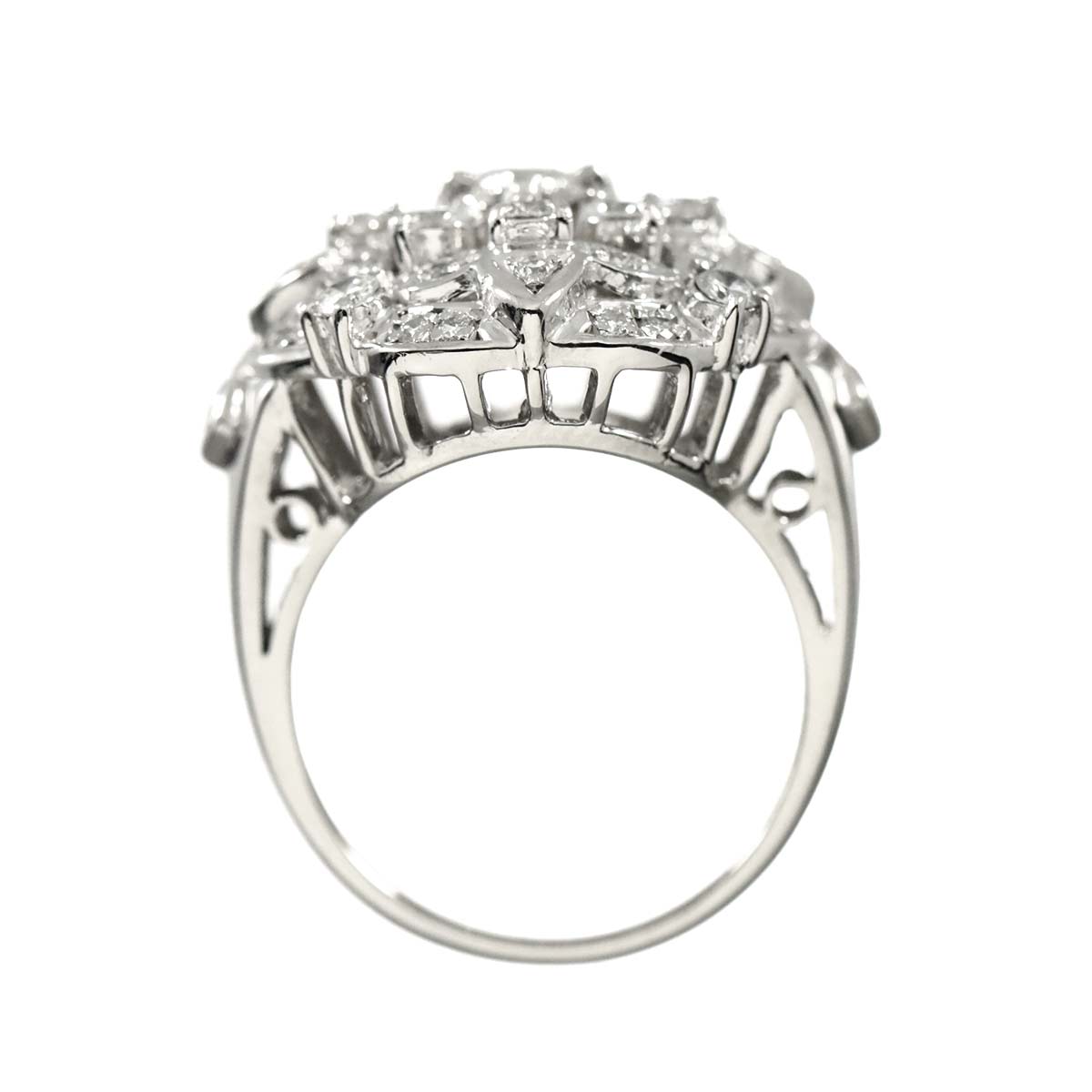 Diamond 1.06ct Ring Pt Platinum size5.5-5.75(US)