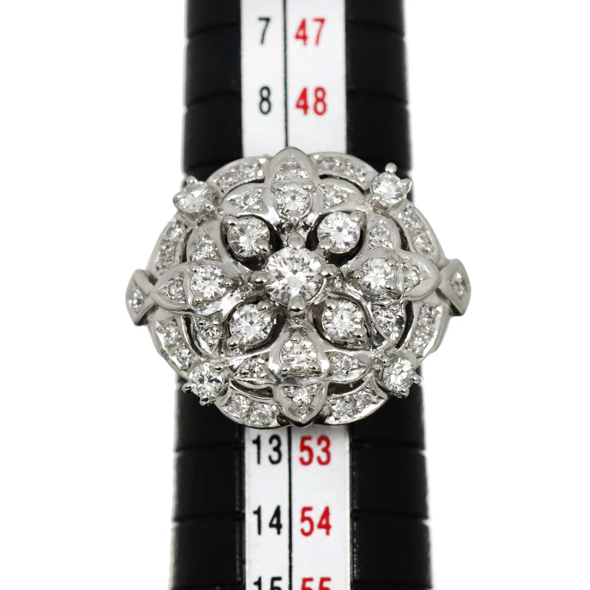 Diamond 1.06ct Ring Pt Platinum size5.5-5.75(US)
